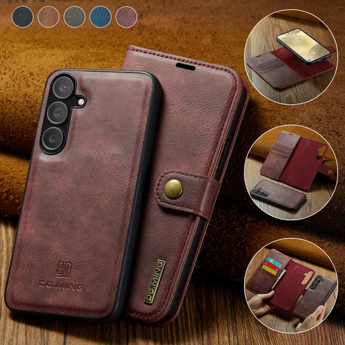 For Samsung Galaxy S25 S24 S23 Ultra A55 A35 A15 A54 Leather Wallet Card Cover - Picture 27 of 57