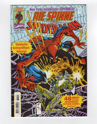 1994 MARVEL SPECTACULAR SPIDER-MAN #214 JUDAS TRAVELLER, TYPHOID RARE KEY GERMAN