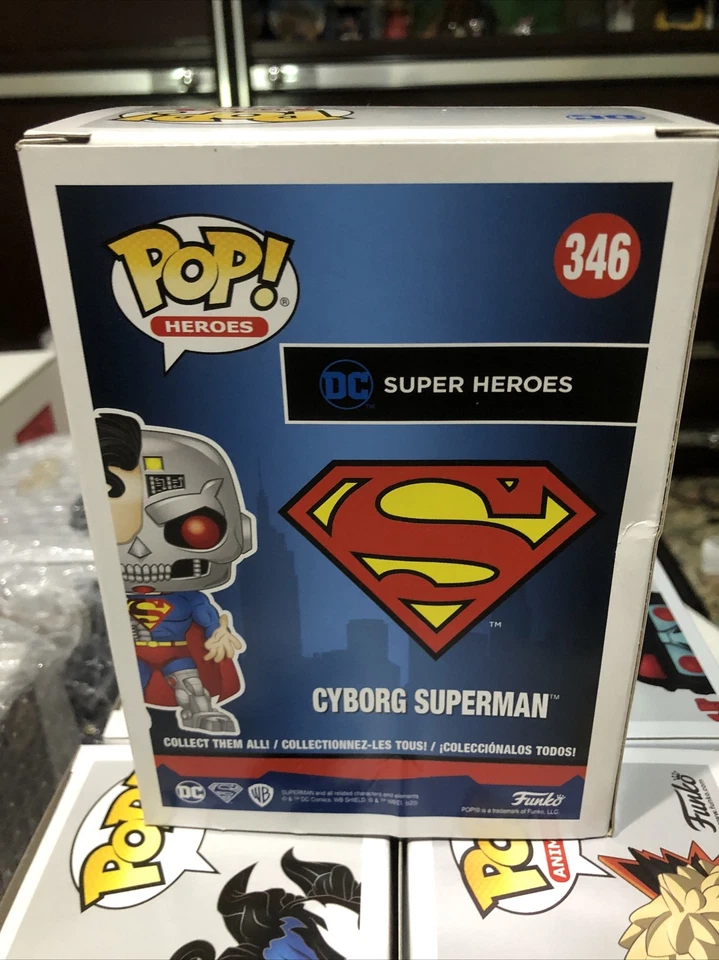 FUNKO POP CYBORG SUPERMAN 346 summer convention 2020 - Immagine 3 di 4