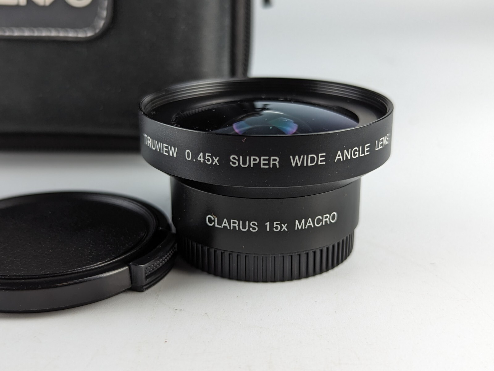 NIB Xenvo Pro Lens Kit Truview .45x Wide Angle Lens Clarus 15x Macro