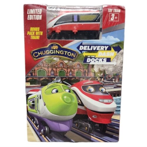 2016 Starz Media Chuggington Delivery Dash At The Docks Toy Train DVD - Picture 1 of 2