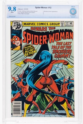 SPIDER-WOMAN #12 1979 CBCS 9.8 BROTHERS GRIMM APPEARANCE Cover Bronze Age  cgc