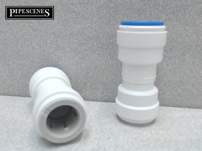 2 x Push Fit Speedfit metrisch auf imperial Adapter 15mm x 5/8'' Pushfit Kupfer