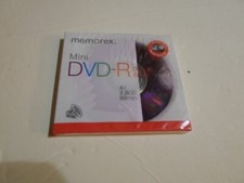 Memorex Mini DVD-R Double Sided 2.8GB Brand New Sealed