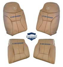 For 98 99 2000 2001 02 Dodge Ram 1500 2500 3500 Full Front Seat Cover Camel Tan
