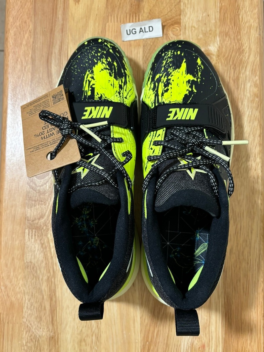 Nike Air Zoom Diamond Elite Volt/Black Turf Baseball Shoes Men's