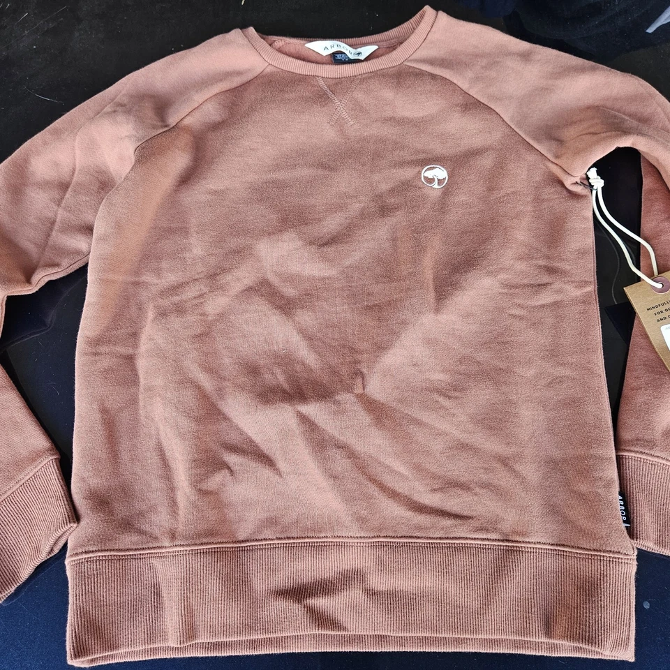 Sudadera Arbor Apparel Pequeña Melocotón Pullover Gorpcore Foto 3 de 4
