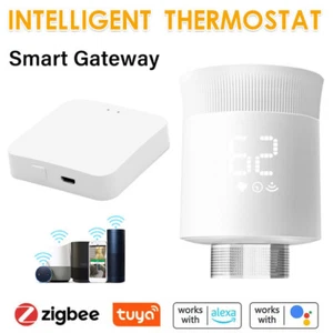 TUYA Zigbee Smart Heizkörper Thermostat Set Ventil Heizung Alexa Google WLAN