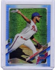 2021 Topps Chrome Baseball Prism Refractor Adonis Medina RC #120 Rookie Phillies