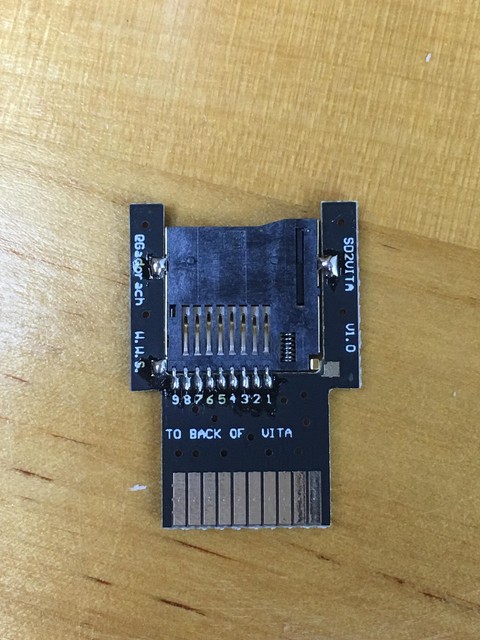 MODSIAH'S SD2VITA PSVSD Micro SD Adapter PS Vita Henkaku Enso 3.60 