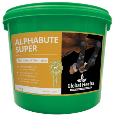 Global Herbs Alphabute Bute Super Muskel Gelenk Rückensehne beruhigende Ergänzung