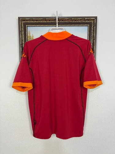 Roma Home football shirt 2001 Soccer Red Kappa Jersey Mens Maglia Trikot Size M - Picture 11 of 13