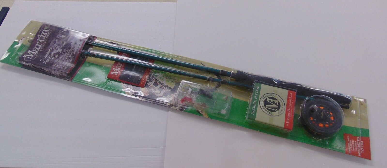 Martin Complete FlyFishing Kit 8" Fully Loaded Reel Sealed MRT56TK NEW