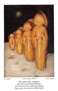 origenell german Holy cards ARS SACRA 1930 \