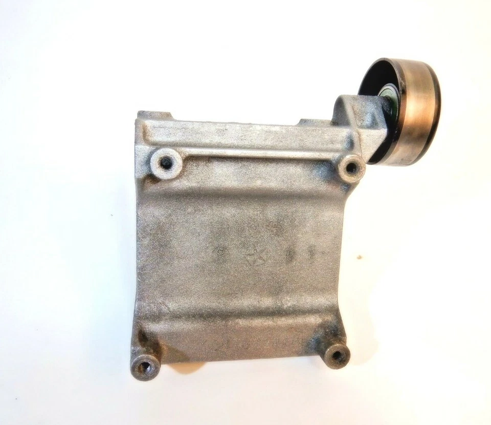 Alternador de motor Jeep Wrangler TJ 97-02 polea de soporte de montaje de compresor de CA Foto 2 de 3