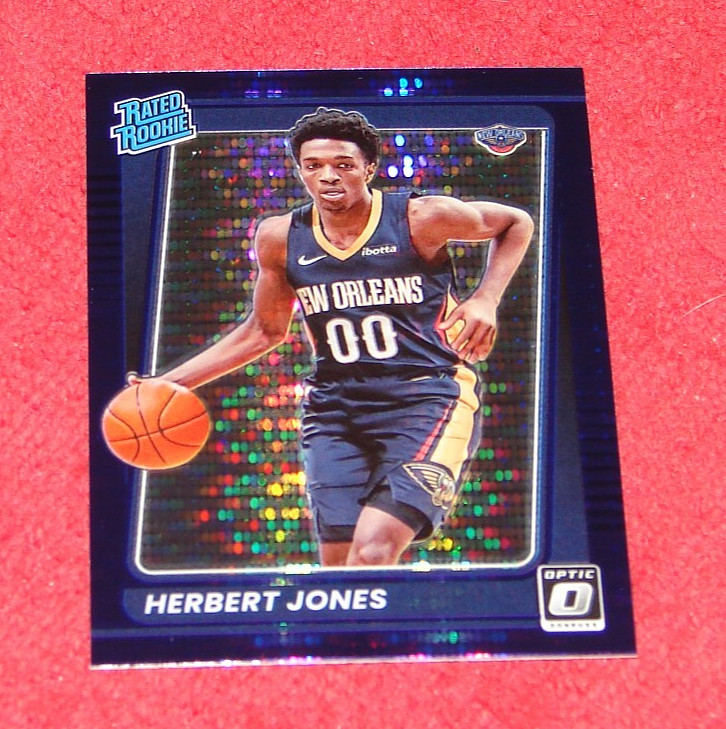 HERBERT JONES 2021-22 DONRUSS OPTIC TARGET PURPLE PULSAR PRIZMS RC #157 (KS1640)