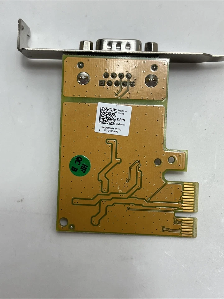 Dell Sunix Serial Port RS-232 PCI Card Low Profile / 0NT0HM / 039G9N - Image 3 of 4