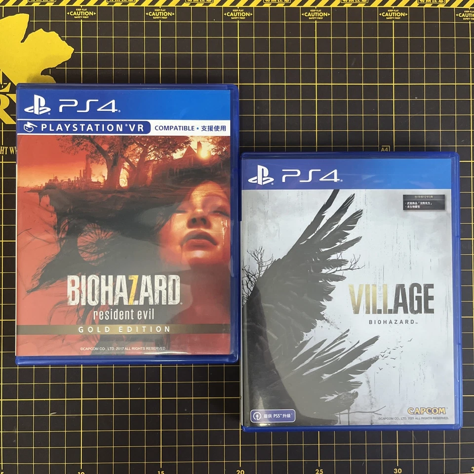 Lot 4Biohazard Resident Evil 5 6 7 Gold 8 Village PS4 Asia English Multi Lang - Image 4 of 4
