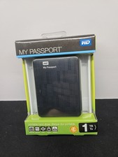 Disco rigido esterno Western Digital My Passport nero 1 TB spedizione gratuita 