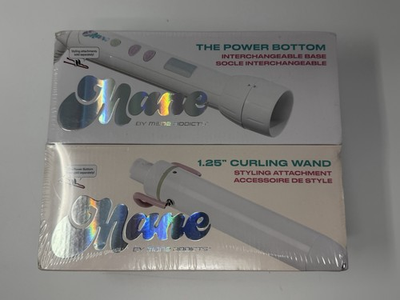 #ad Mane The Power Bottom 1 Inch Curling Iron Styling Attachment Hair Tool Set $39.99