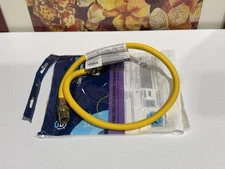 Eastman 36 Inch x 3/8 Inch OD Flexible Gas Line Connector with (2) 1/2 Inch MIP