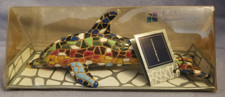 Barcino Designs Spain Art Hand Painted Mosaic 2008 Dolphin Figurine 6.25” w/ Box