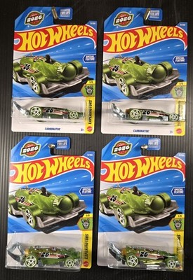 Lot of 4 - 2026 Hot Wheels CARBONATOR 26 Experimotors New Year