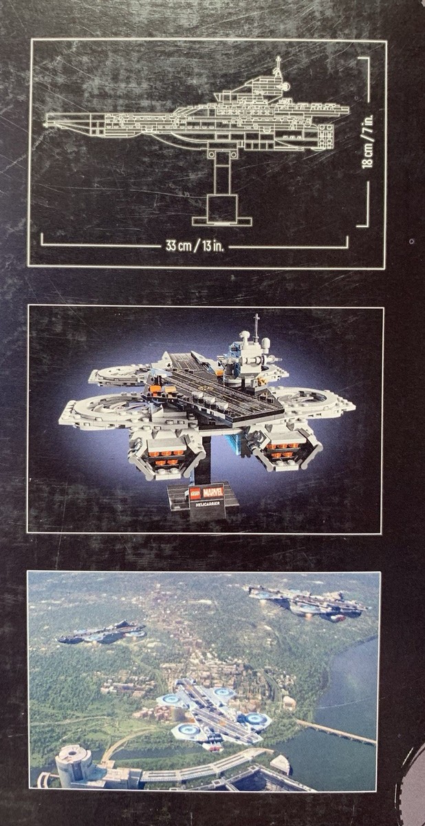 NEW LEGO 76295 Marvel The Avengers HELICARRIER 509pc Building Toy
