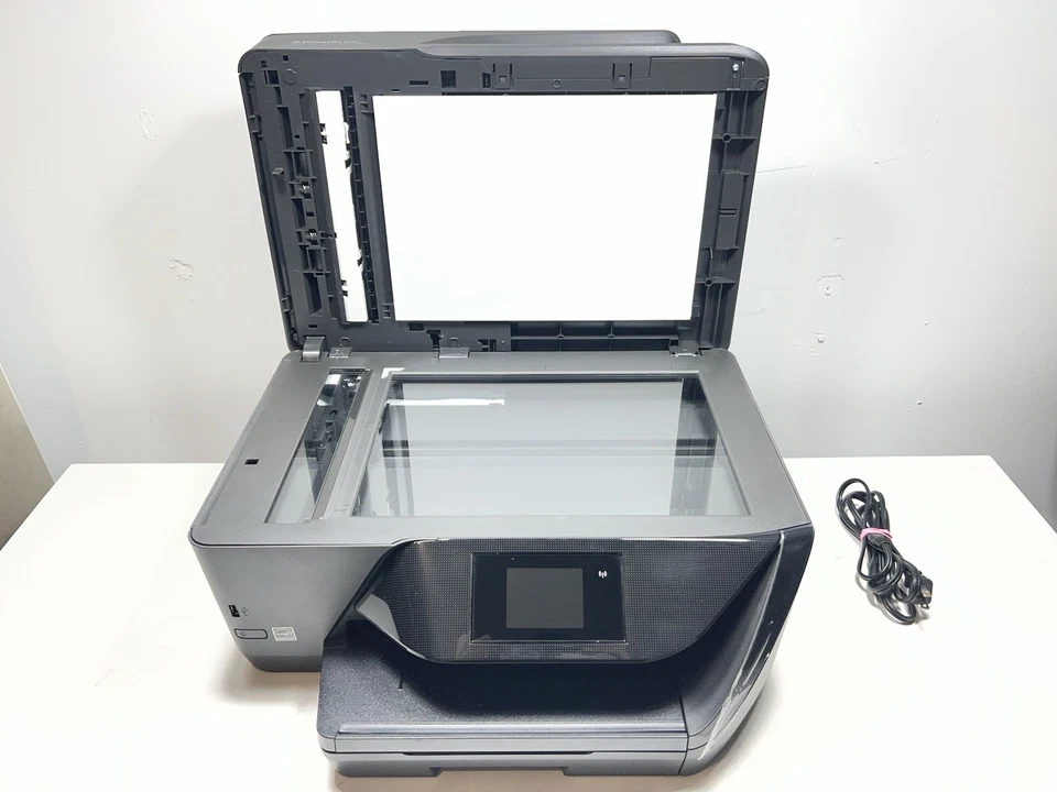 HP OfficeJet Pro 6975 All-in-One Printer Scanner Copier Fax Machine Light Use - Image 3 of 4