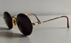 Authentic Luxury Vintage VALENTINO Cat Eye Tortoise Shell Gold Sunglasses Italy