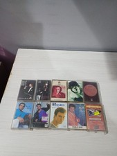 LOT 10 CASSETTES TAPE LUIS MIGUEL ALEJANDRO SANZ JUAN GABRIEL JOSE JOSE
