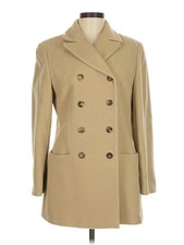 Giorgio Armani Women Brown Coat 8