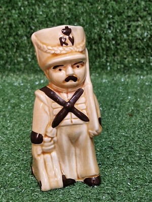 Kürzere & Sohn Figur Kanne Soldat Toby handbemalt Vintage 12 cm hoch 