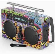 Bumpboxx Ultra Bluetooth Speaker Boombox with NYC Style Graffiti