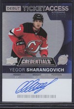 2021-22 Upper Deck Credentials Hockey Cards Checklist and Odds 29