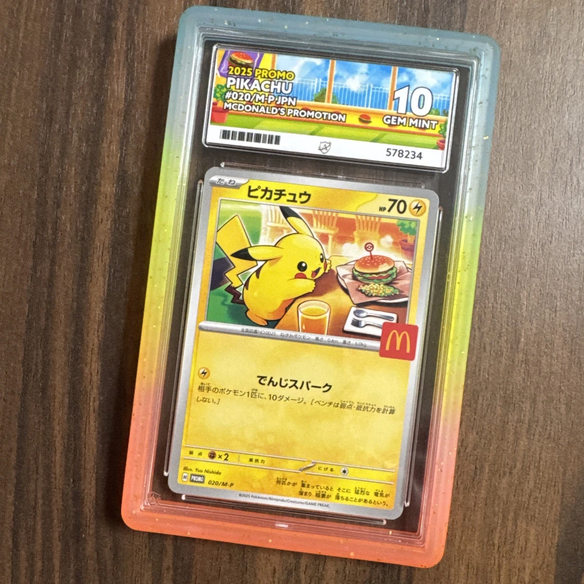 Pikachu Pokémon TCG Grade 10 Japanese Individual Collectable Card