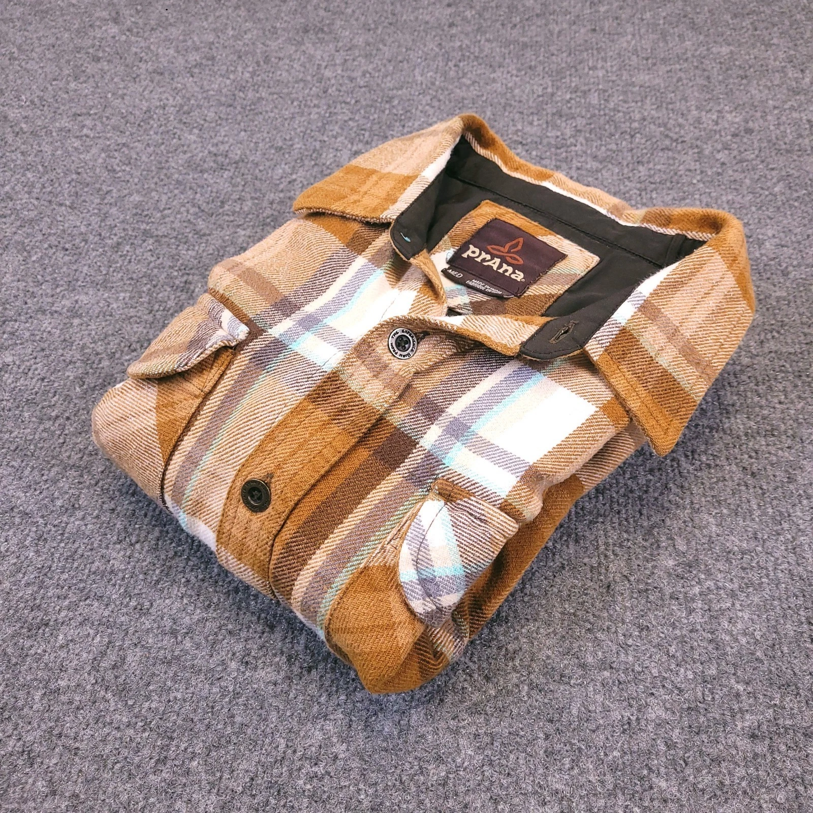PrAna Flannel Outdoor Hiking Shirt Mens M Organic Cotton Long Sleeve Dual Flaps
Opens in a new windo