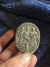 Vtg Ww2 Badge "Tag Der Arbeit" 1935. Germany. Reich  War Time Symbol Na Zi Pin