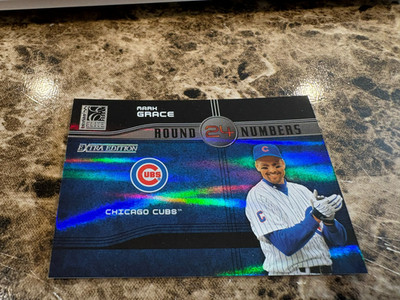 MARK GRACE 2004 Donruss Elite Extra Edition Round Numbers /500