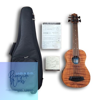 Excellent KALA U-BASS EM-FL Exotic Mahogany