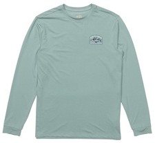 Salty Crew Fly Home Men's Long Sleeve Sun Shirt - Seaside Heather - New