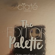 Ciaté London Editor Palette New England Eyeshadow Gold Blue Matte Shimmer