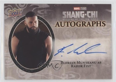 2023 Marvel Shang-Chi and The Legend of Ten Rings Florian Munteanu as Auto o1h