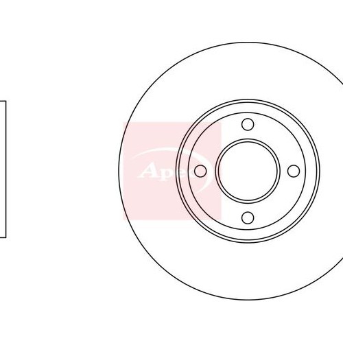 APEC Brake Disc DSK3787