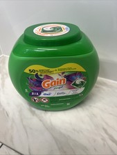 Gain flings! Liquid Laundry Detergent Pacs, Moonlight Breeze, 42 Count 