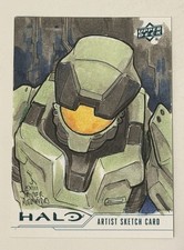 Halo Legacy Collection 1/1 Sketch Card Signed