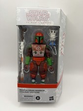 Star Wars The Black Series Mandalorian Warrior Holiday Edition Target Exclusive