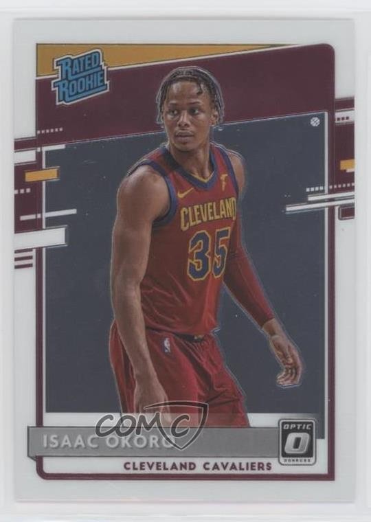 2020-21 Panini Donruss Optic Rated Rookie Isaac Okoro #155 00jz