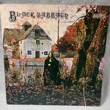 Black Sabbath Self Titled LP NEMS NEL 6002 Made In Holland Vinyl Record 1976