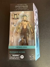 STAR WARS THE BLACK SERIES AHSOKA PROFESSOR HUYANG FIGURE